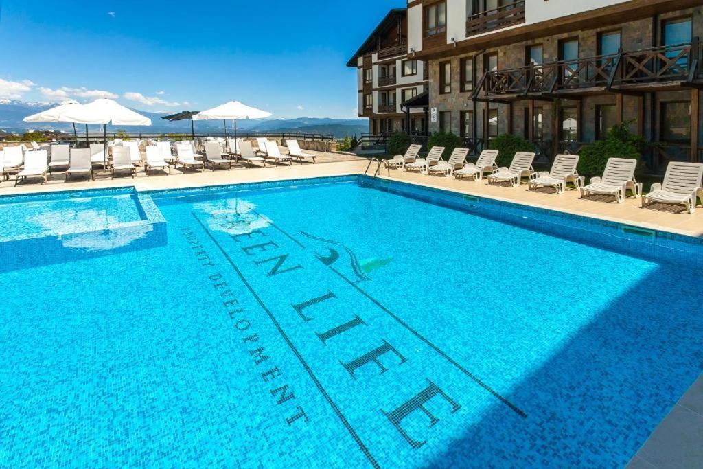 Paradiso Verde, Private Property In The Complex Green Life, Bansko, Apartman C23 Exteriör bild